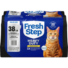 Fresh Step Heavy Duty Odor Block Multi Cat Clumping Litter with Febreze Freshnes