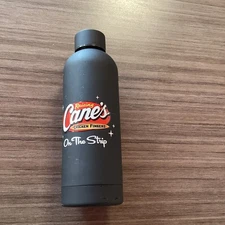 Raising Cane's x Brumate Water Bottle White Limited Edition Metal was a display 