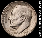 1949 Silver Roosevelt Dime-Scarce Better Date No Reserve #i2836