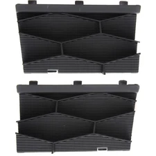 New Set of 2 Tow Eye Covers Fog light Lower bumper grill LH & RH Mazda CX-9 Pair