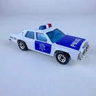Vintage Matchbox 1987 Ford LTD Police Car