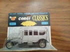 Vintage Corgi Diecast Car Rolls Royce 1912 Silver Ghost - Great Britain 9041