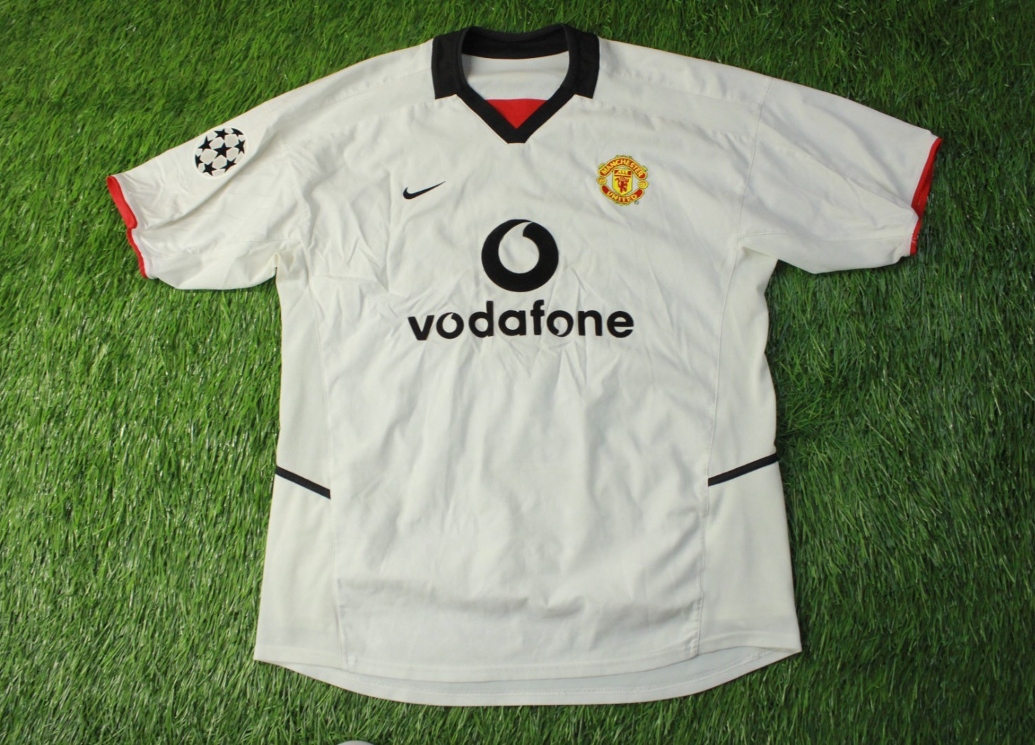 MANCHESTER UNITED 2002/2003 VTG FOOTBALL SHIRT JERSEY AWAY NIKE ORIGINAL SIZE XL