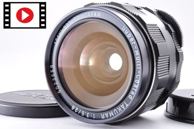 Pentax SMC Takumar 28mm f/3.5 M42 Wide Angle Lens Near Mint w/Cap from Japan
