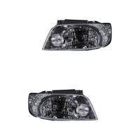 Halogen Scheinwerfer Set Links & Rechts Hauptscheinwerfer H4 FüR Hyundai Matrix