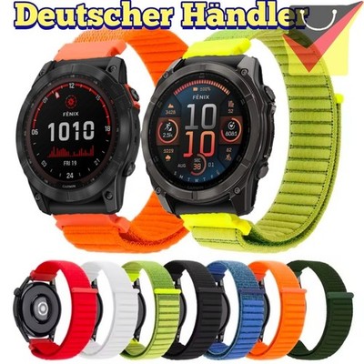 Strap Click Fit for Garmin Fenix 8 47mm / 7 / 6 / Pro / 5 / Forerunner 22mm Instinct