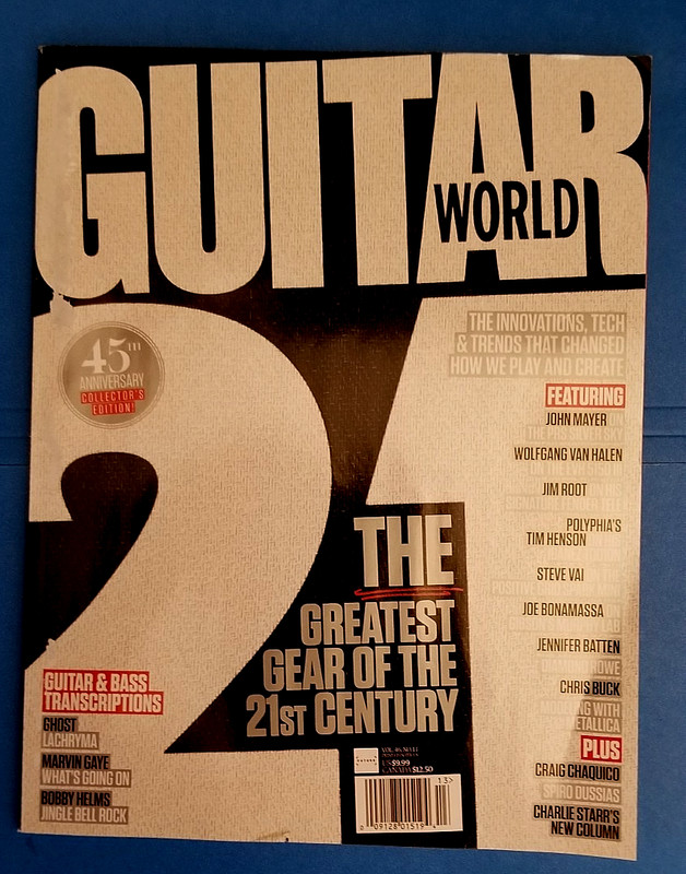 The Greatest Gear of 21st Century-Guitar World Magazine-Holiday 2025- WVH, VAI