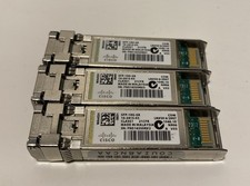 3 x Cisco SFP-10G-SR Module Cisco 10G SR Cisco 10-2415-03 SFP