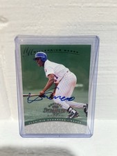 1997 Donruss Signature Series Vladimir Guerrero On Card Auto-MLB Montreal Expos