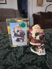 Young’s Inc “The Christmas Collection” Santa with List Figurine w/Box