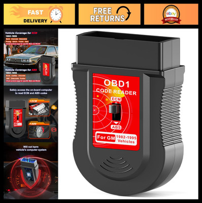 OBD1 Scanner & Code Reader for GM 1982-1995, ECM ABS Diagnostic Tool, Multi-Lang