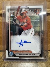 2024 1st Bowman Baseball Chrome Aneudis Mordan AUTO Baltimore Orioles #CPA-AMO