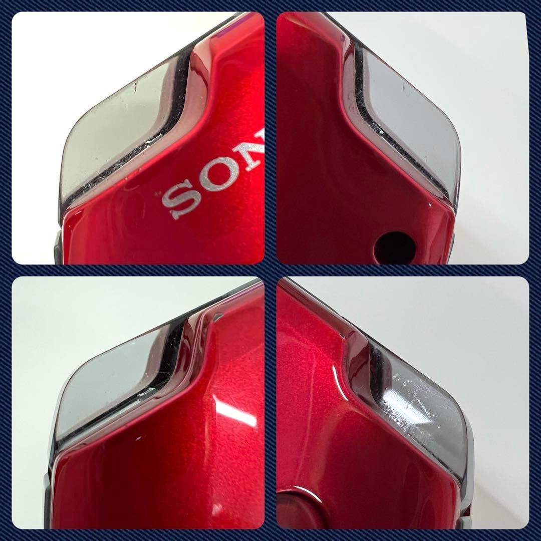 SONY PSP-3000 Red Console Tested Working With Pro Yakyu Spirits 2013&8GB Memory