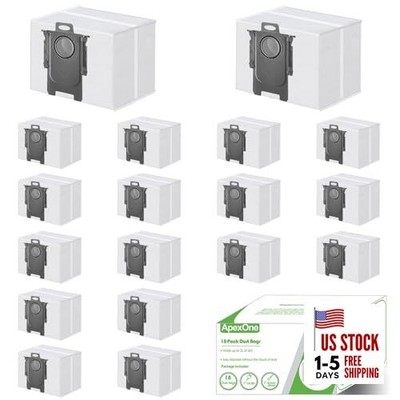  18 Pack Q10 Q7 Q5 Dust Bags for Roborock Q7 Q5/Q7/Q8/S8+ Series Bags 18 Pack