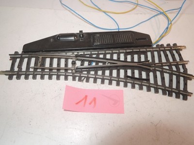 ++ BS226 -11- Märklin K-Gleis Hohlprofil 2164 2161 R Weiche rechts elektrisch