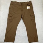 Vintage Wrangler Cargo Pants Mens 44x30 Khaki Brown Utility Casual