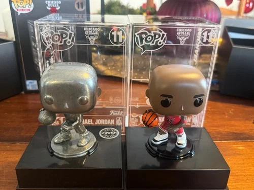 Die-Cast Michael Jordan NBA #11 Funko Pop! RARE Chase Variant and Base Model