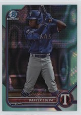 2022 Bowman Draft Chrome Aqua Lava Refractor 48/199 Danyer Cueva #BDC-148 e6p