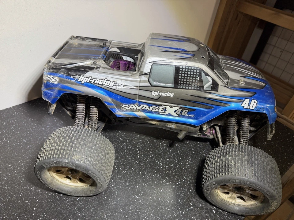 HPI Savage X 4.6 1:8 Nitro Monster Truck mit Rückwärtsgang - Bild 4 von 4