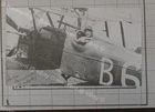 WW1 RFC/RAF 56 Sqn Ace -Lt Arthur Rhys Davids later KIA - copy negative 9 by 6cm