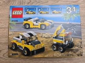 New LEGO Creator 3 in 1 Lot of 2 Sets: 31075 Outback Adventures & 31046 Fast Car