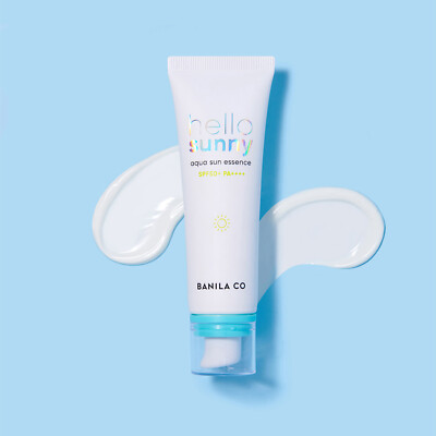 BANILA CO Hello Sunny Aqua Sun Essence 1.69oz / 50ml SPF50+ PA++++ K-Beauty