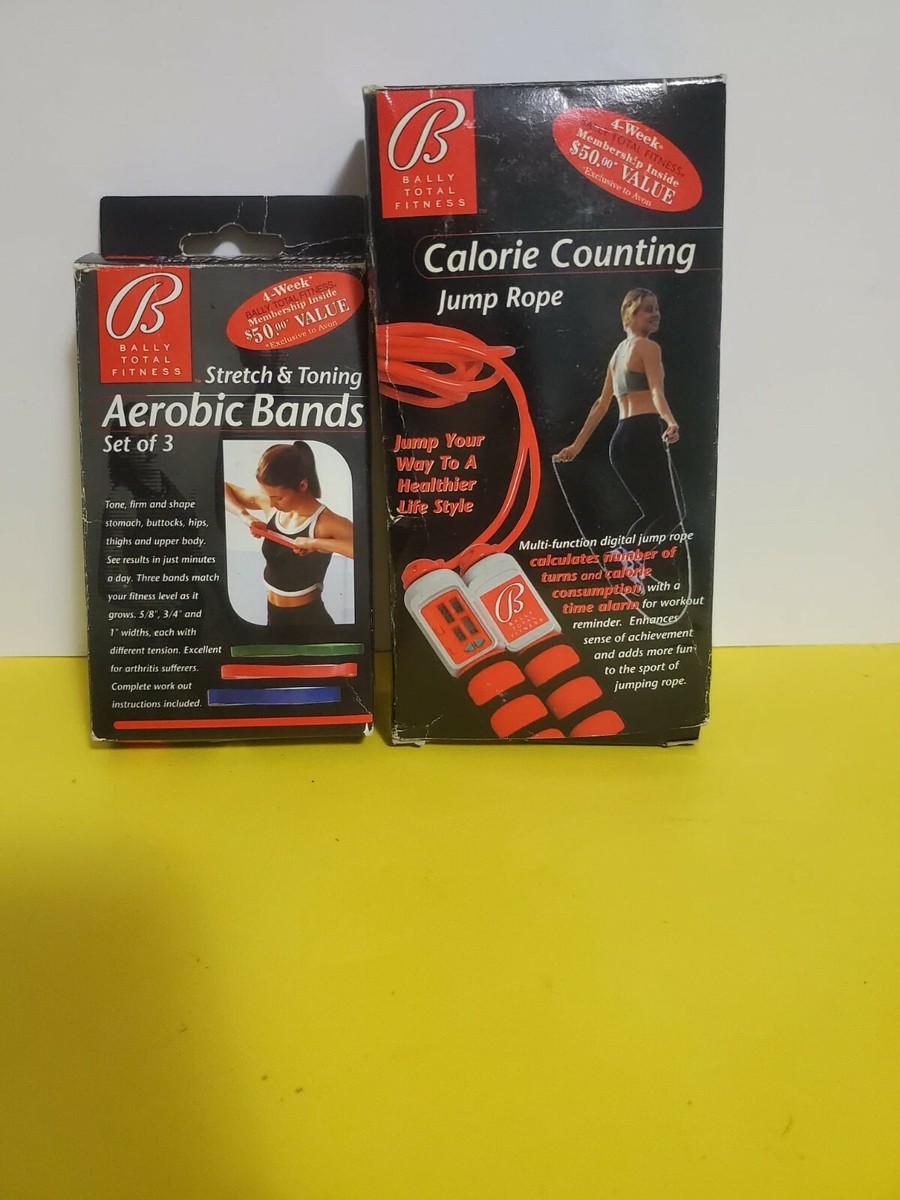 Bally Fitness Band NEW BALLY TOTAL FITNESS CALORIE COUNTING JUMP