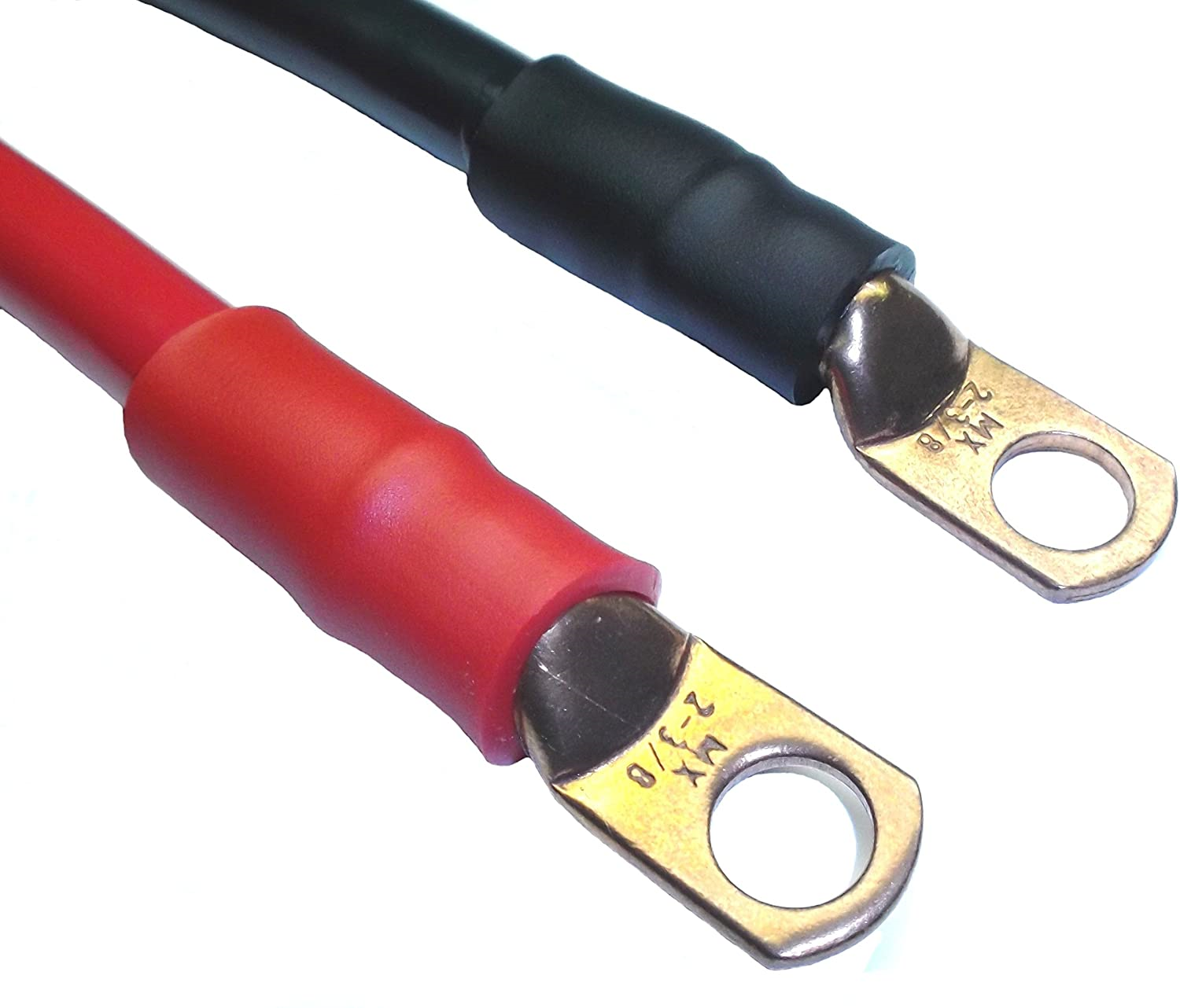 Fastronix Premium Heavy Duty Battery Cable Heat Shrink 3/4" Red and