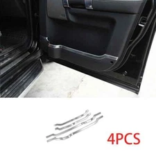 Matte Silver For Land Rover Discovery 4 2010-2016 Inner Door Storage Box Strip