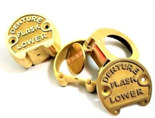  Lab Professional LOWER Denture Brass Flask Ejector Type Dental Lab-HIGH QUALITY