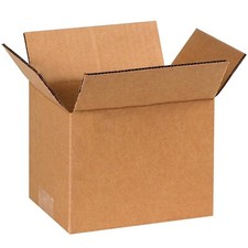 7 x 5 x 5 Shipping Boxes Moving Boxes Corrugated Kraft 50/Bundle 50/Pack