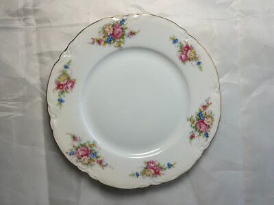 Vintage TK Thun Bohemia Czechoslovakia BREAD & BUTTER PLATE 6'' MARMORA