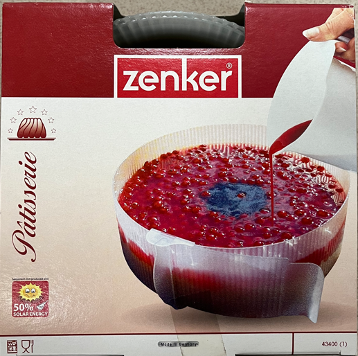 Zenker Patisserie Tortenring Verstellbar Ø15-30Cm HöHe 8Cm Kunststoff-image