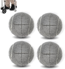 Precut Walker Tennis Balls for Furniture Legs and Floor Protection, Heavy Duty