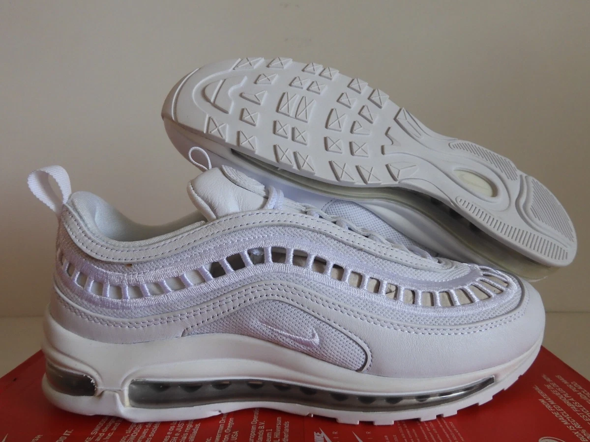 strip verraden lanthaan WMNS NIKE AIR MAX 97 ULTRA &#039;17 SI WHITE-WHITE-VAST GREY SZ 10  [AO2326-100] | eBay