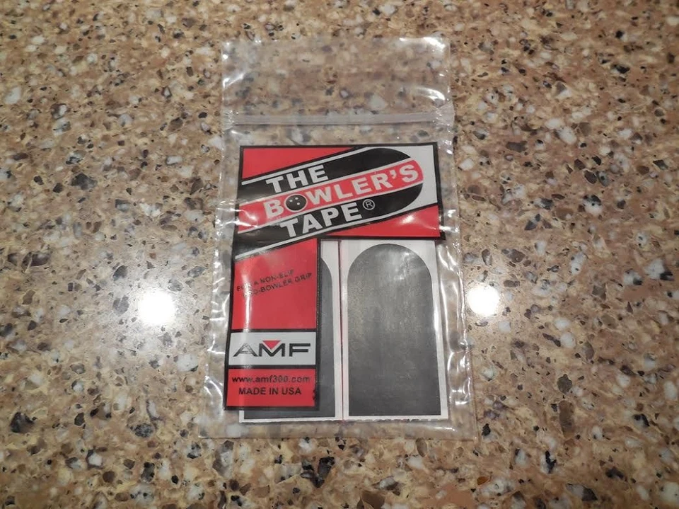 NEW AMF Bowlers Tape, 1in Black, 30/Package (Lot of 2)