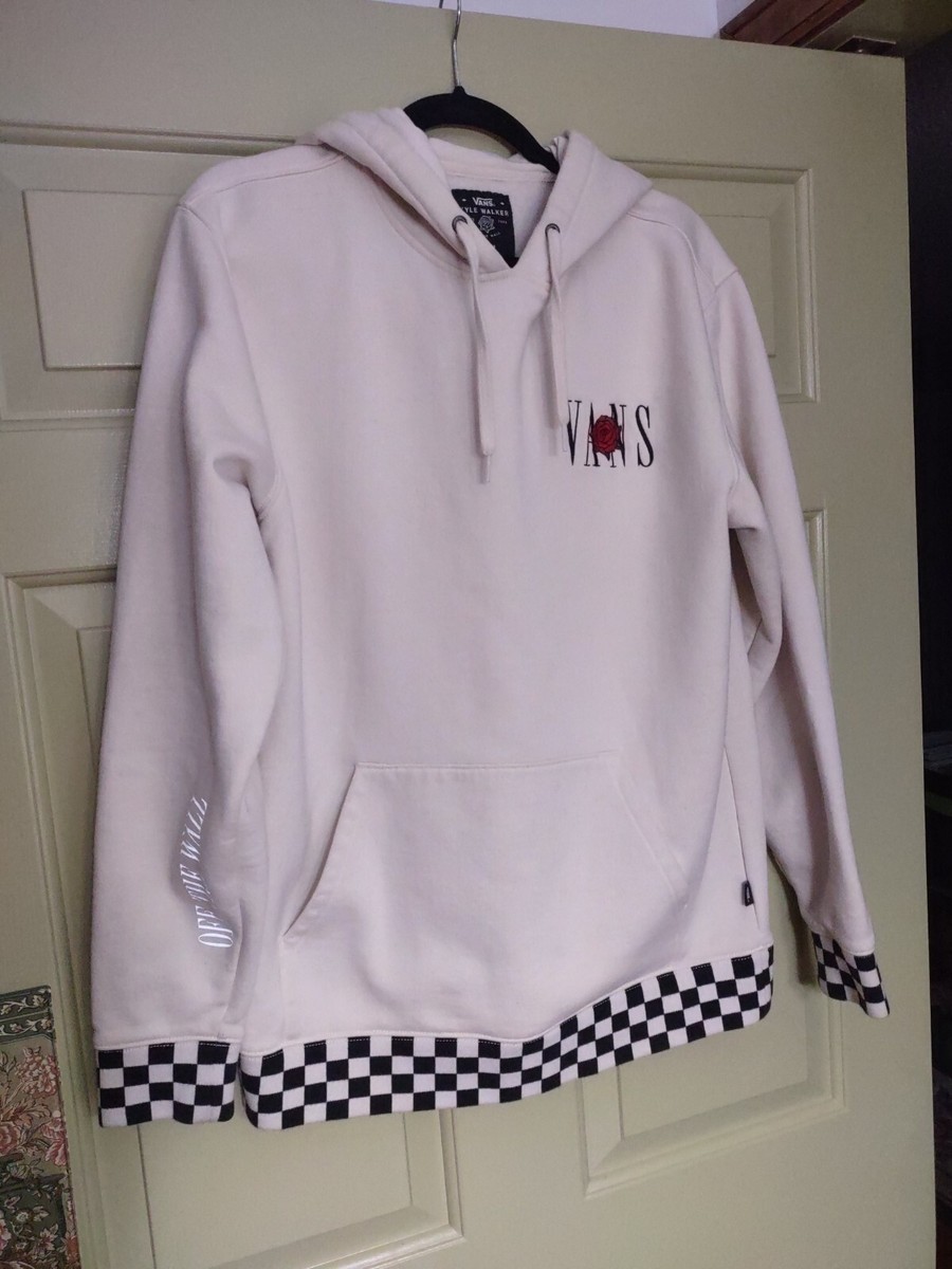 Vans Kyle Walker hoodie M cream Off The Wall | eBay