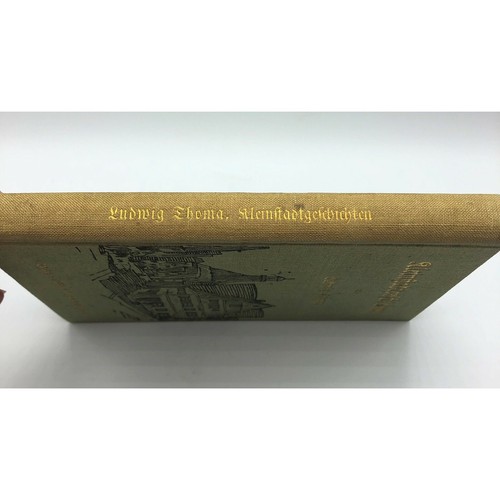 Antiique 1908 German Book Kleinftadtgefchichten (Small Town Stories) - Imagen 6 de 6