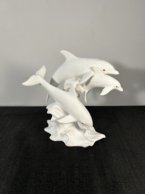 Lenox Dance Of The Dolphins Sea Animal Collection 1991 Fine Bone