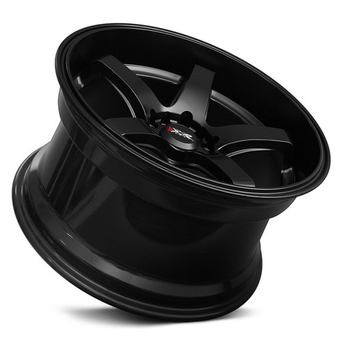 (1) 17x8 +35 XXR 555 5x100,5x114.3 Flat Black Wheel - Picture 2 of 2