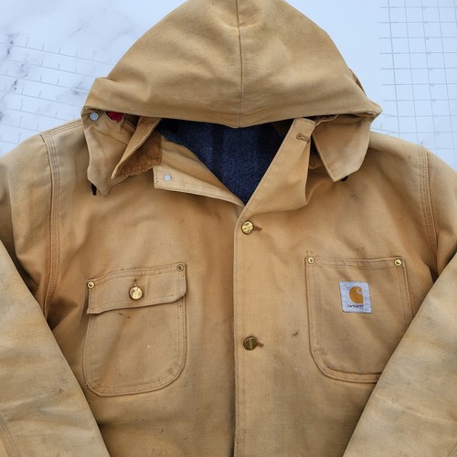 Vintage Carhartt Jacket Size 44 XL Made 