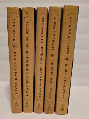  THE WALK Complete Series By Richard Paul Evans  Lot 5 Books HC DJ Preowned VGC 