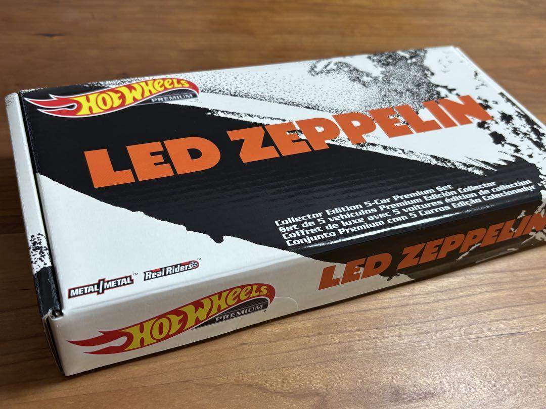 Hot Wheels Led Zeppelin Set of 5 Collectible Die-Cast