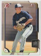 2015 Bowman Prospects #BP115 Taylor Williams 1st - Milwaukee Brewers