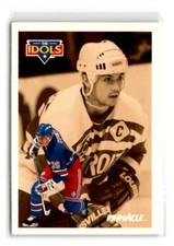 1991-Pinnacle -#383-Doug Weight / Steve Yzerman IDOL -Rangers / Red Wings
