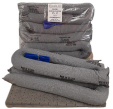 General Purpose Spill Kit in Clip-Sealed Bag - Absorbs up to 30L