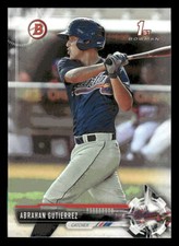 2017 Bowman #BP78 Abrahan Gutierrez Prospects