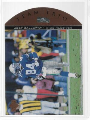 1996 Upper Deck Team Trio #TT28 Joey Galloway