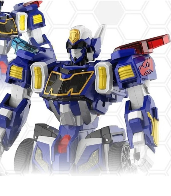 Jurassic Cops JUPINOCOPS Jupino Patrol Police Car Dino Transforming toy Robot - Image 4 of 4