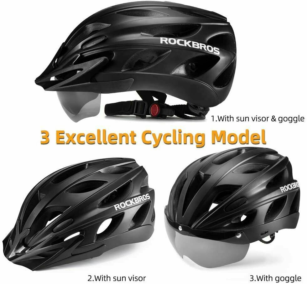 Casco da Bici Rockbros per Giovani e Adulti foto 2